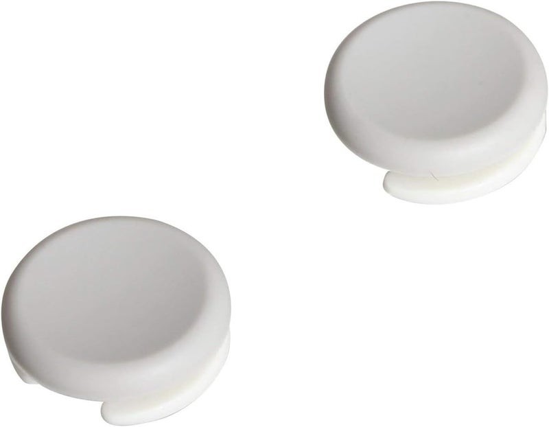 Timorn Analog Stick Cap Circle Pad Replacement 3D Joystick Cover for New 3DS / 3DS / 3DSLL / 3DSXL / 2DS Controller (Light Gray) - Image 1